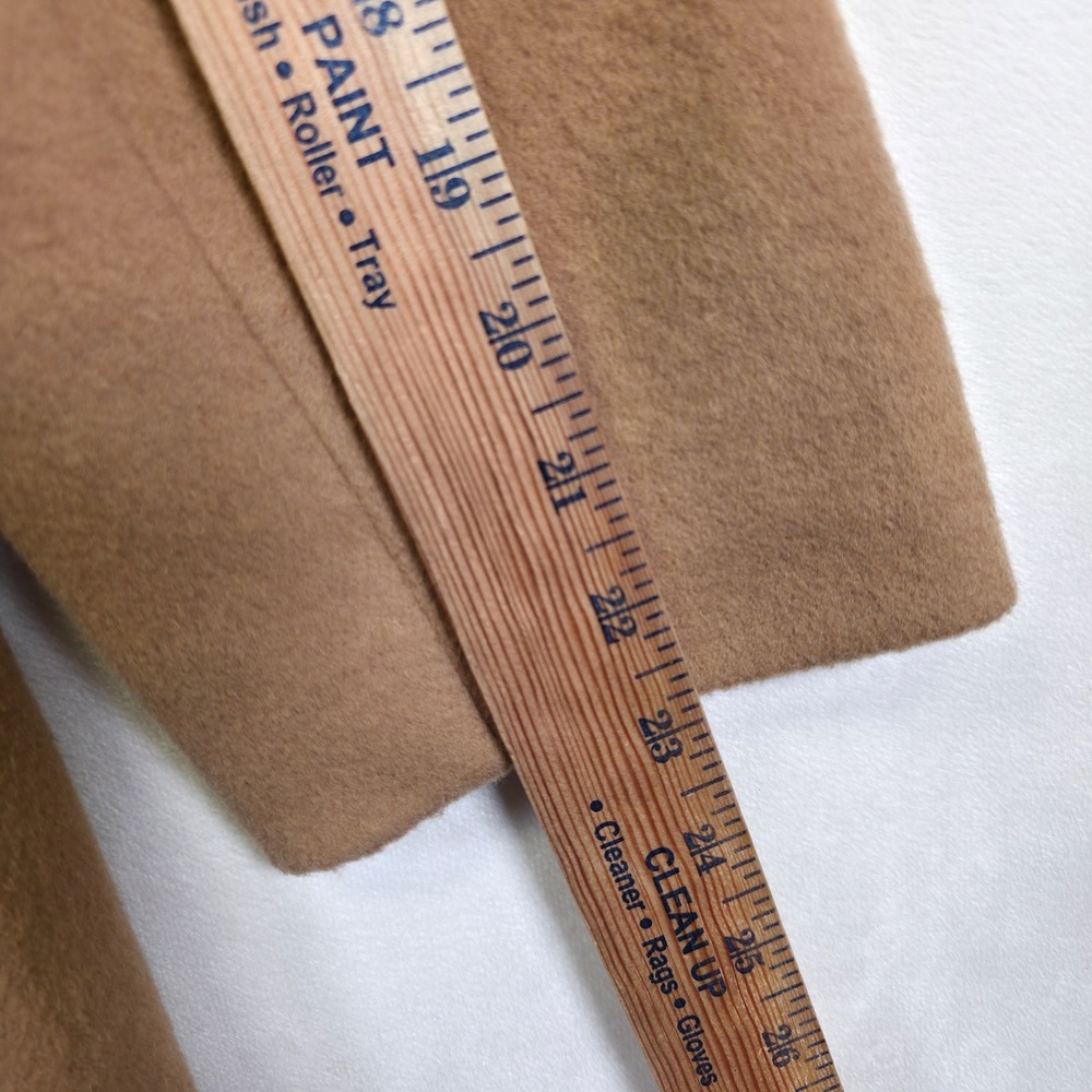 Talbots‎ Pea Coat Women 12P Brown Wool Timeless Preppy Old Money Classic READ - Picture 8 of 16
